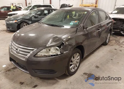 2015 Nissan Sentra Fe+ S/S/Sl/Sr/Sv z USA, uszkodzony, nr VIN 3N1AB7AP6FL688345